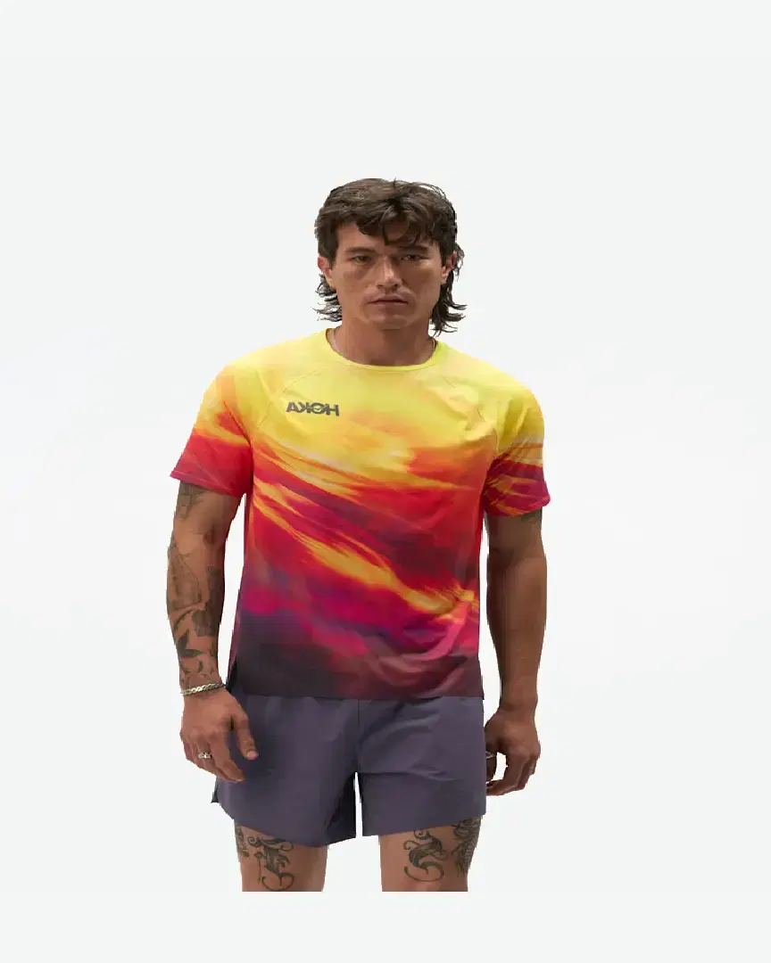 Camiseta Hoka de Manga Corta Race Day M - 1182018-HSP (0) au meilleur prix !