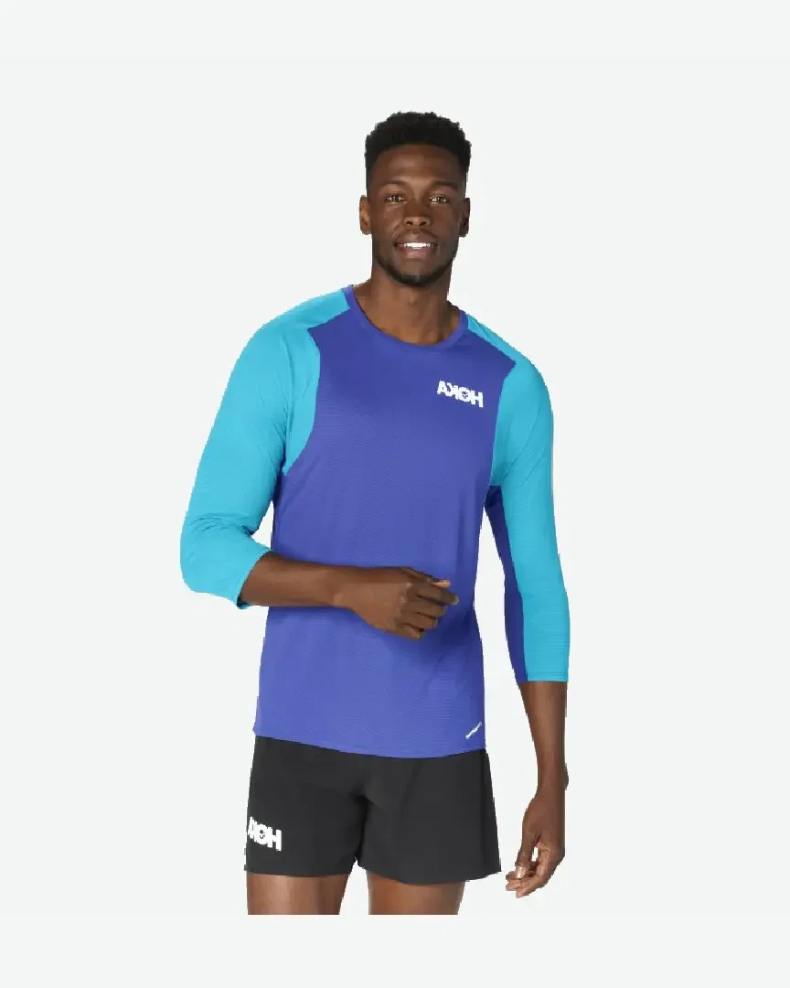 Camiseta Hoka de manga tres cuartos Glide