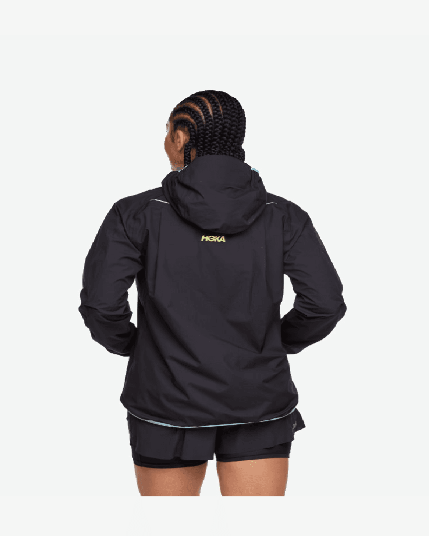 Hoka Chaqueta Impermeable Tecsky W - 1156100-BLK (1) au meilleur prix !