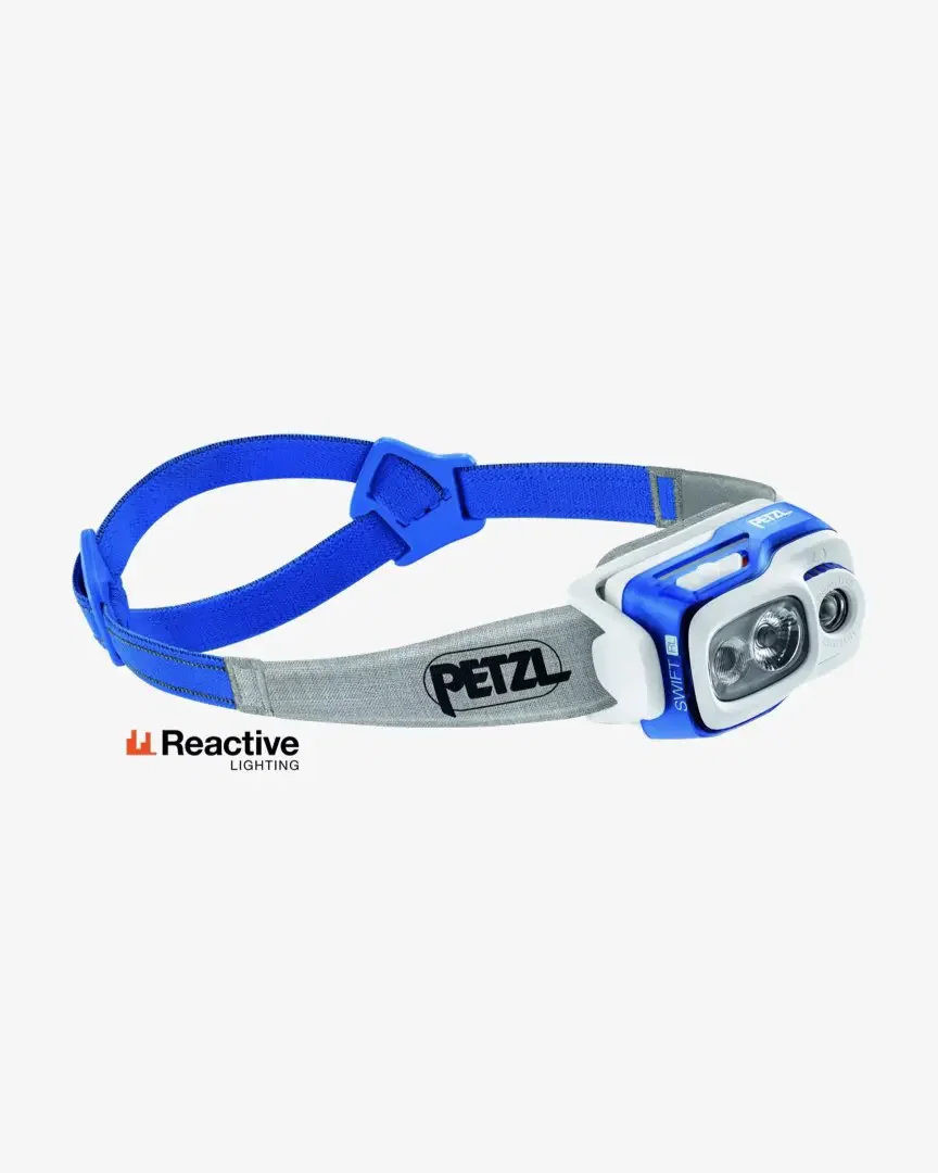 Linterna frontal Petzl Swift RL - 900 lúmenes