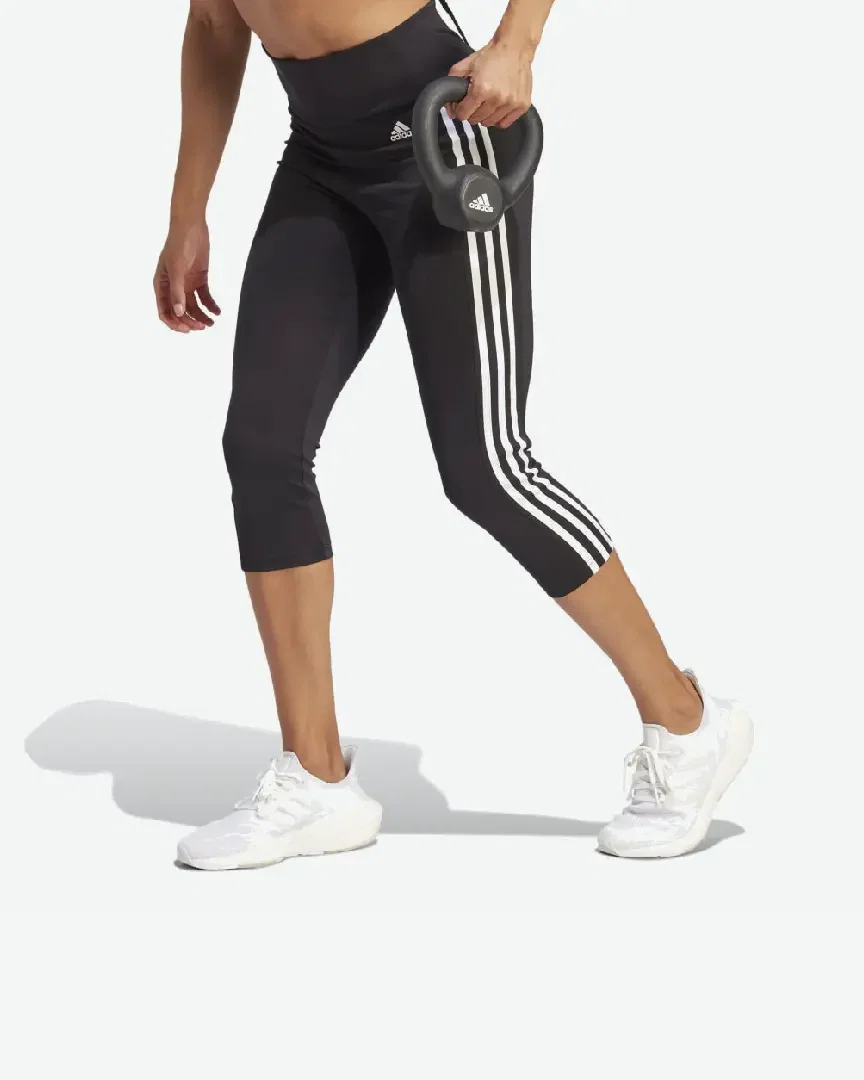 Legging Adidas Designed To Move High-Rise 3-Stripes 3/4 Deportiva Mujer