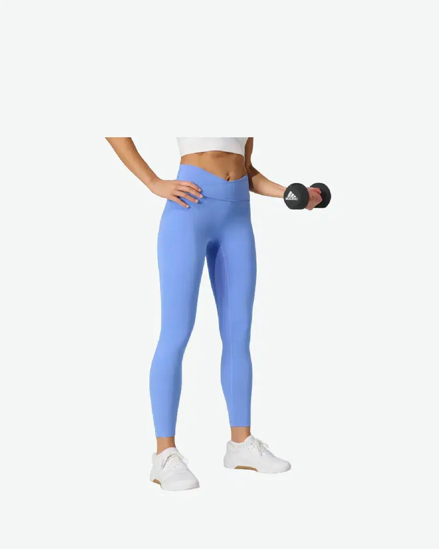 Leggings Adidas 3 Stripes Studio All Me 7/8 X-Over Leggings Mujer - Women (15) au meilleur prix !
