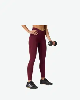 Leggings Adidas 3 Stripes Studio All Me 7/8 X-Over Leggings Mujer – 1/3