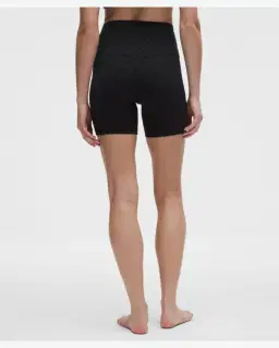 Lululemon Align High-Rise Short 6" Flocked Mujer – 3/5