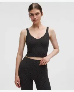 Lululemon Align Tank Top Soporte Ligero, A/B Copa Flocked Mujer – 1/5