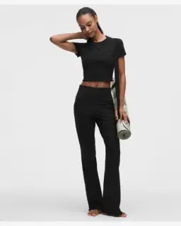 Lululemon Baby Tee Align A Ourlet Ondulé Mujer – 2/5