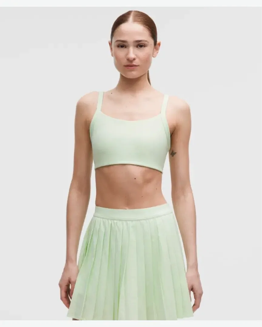Lululemon Sujetador Con Tirantes Rectos Soporte Ligero, Copas B/C W