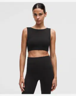 Lululemon Sujetador Bend This Cuello Barco Despejado Soporte Ligero, Copas A-C Mujer – 1/5
