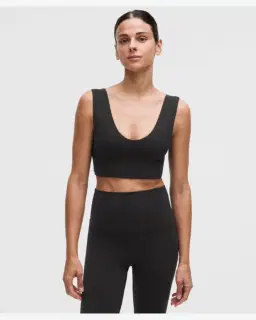 Lululemon Sujetador Bend This Cuello Barco Despejado Soporte Ligero, Copas A-C Mujer – 5/5