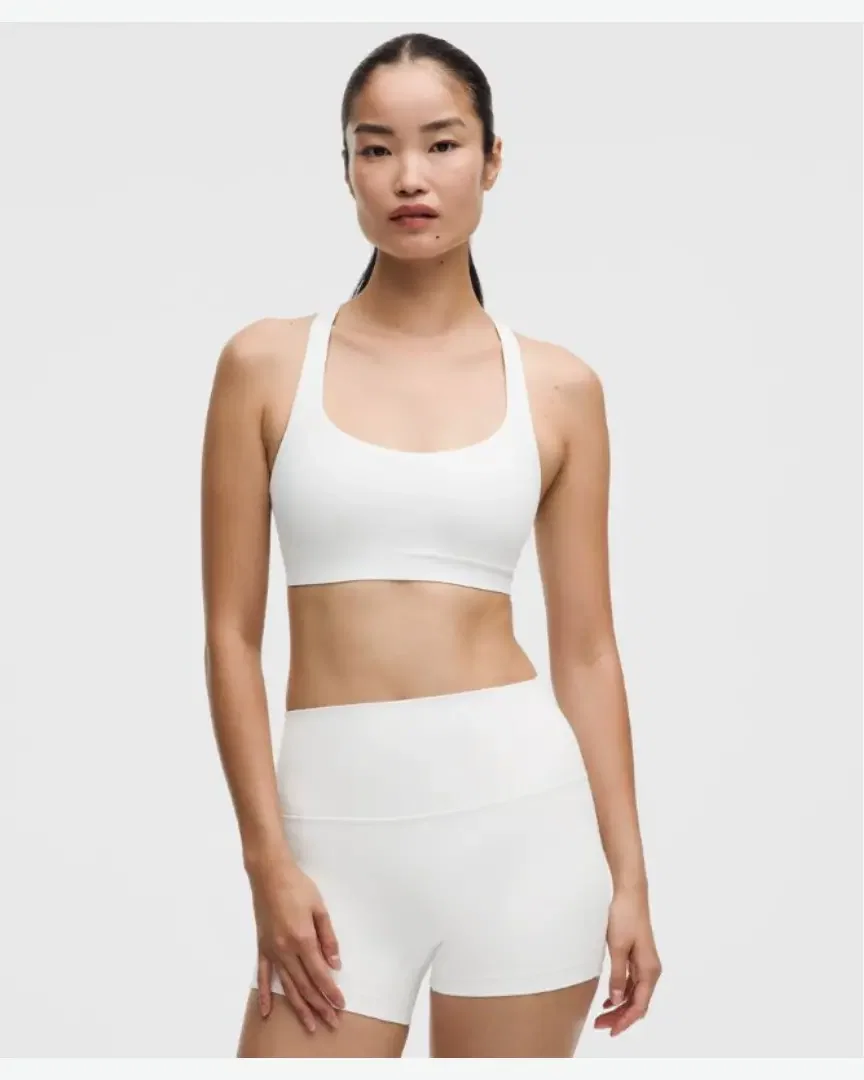 Lululemon Sujetador De Yoga Flexyflex Soporte Ligero, Copas A-C W