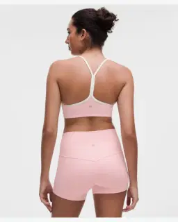 Lululemon Sujetador Flow Y Soporte Ligero, Copas A/B Evolve Tirante Pop Mujer – 2/5