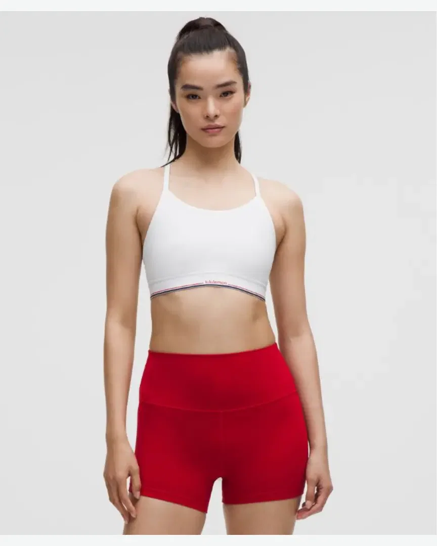 Lululemon Sujetador Flow Y Soporte Medio Logo Copas B C W