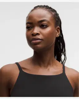 Lululemon Sujetador Focuser De Cuello Alto Soporte Ligero, Copas C D Mujer – 4/5