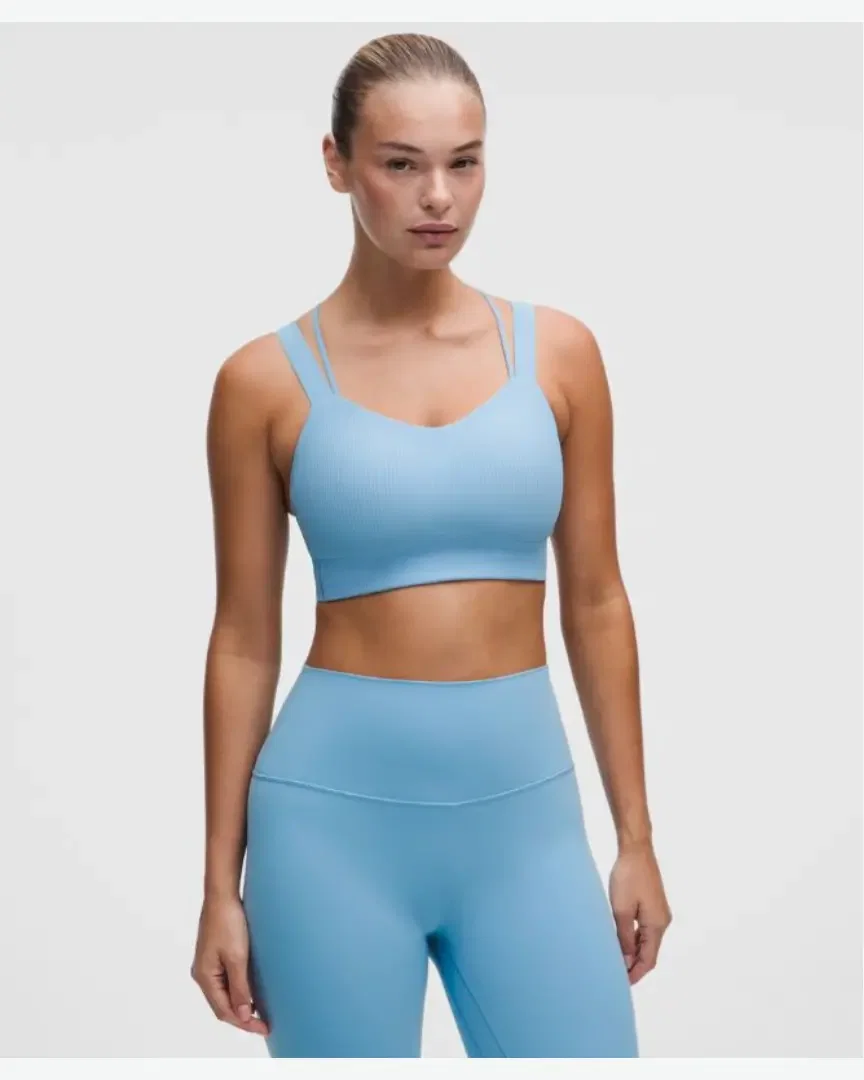 Lululemon Sujetador Largo E Like A Cloud Soporte Ligero, Copas D/Dd W