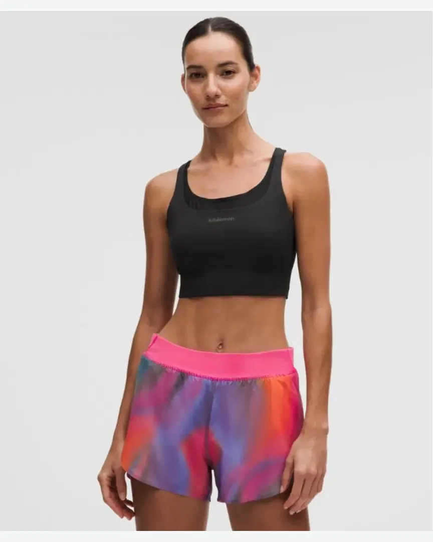 Lululemon Sujetador Largo Energy Con Almacenamiento Evolve Soporte Medio, Copas B/C W