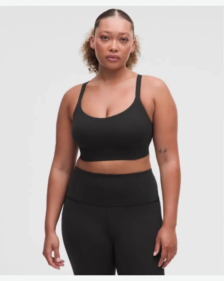 Lululemon Sujetador Wunder Train Con Tirantes Finos Espalda Nadadora Copas DDD/G W