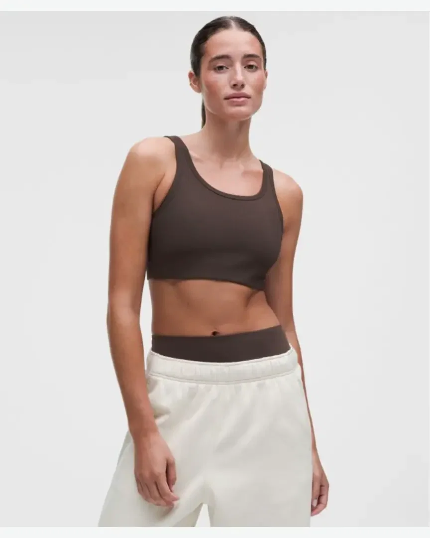 Lululemon Sujetador Con Escote Amplio Soporte Ligero, Copas B/C W