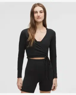 Lululemon Cárdigan Corto De Manga Larga En Nulu Mujer – 1/5