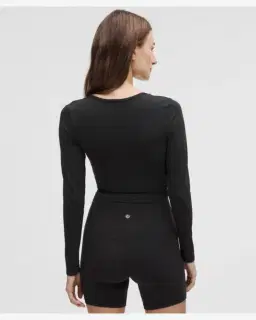 Lululemon Cárdigan Corto De Manga Larga En Nulu Mujer – 3/5
