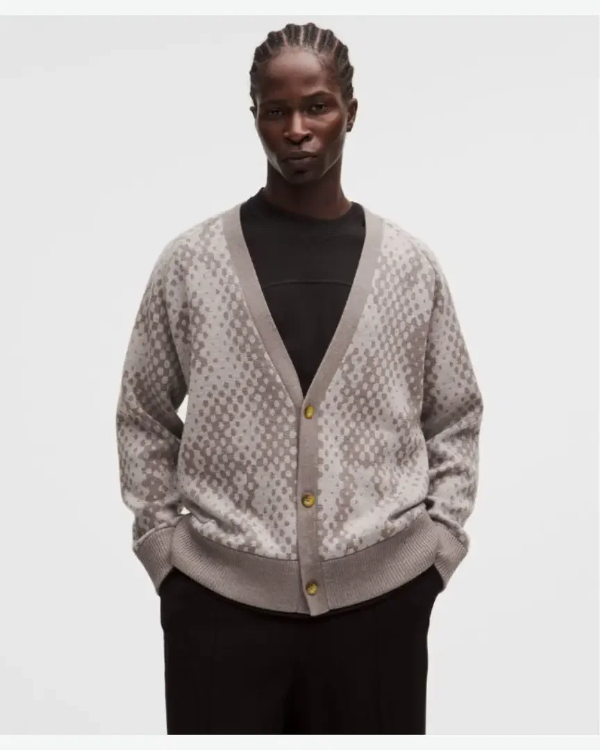 Lululemon Cárdigan De Lana Merino Colección Slnsh Hombre