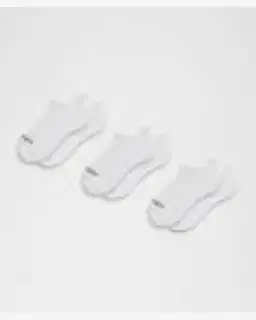 Lululemon Calcetines Con Lengüeta Daily Essential Unisex Pack De 3 Hombre – 3/4