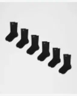 Lululemon Calcetines Daily Essential Unisex 6 Pares Hombre – 4/5