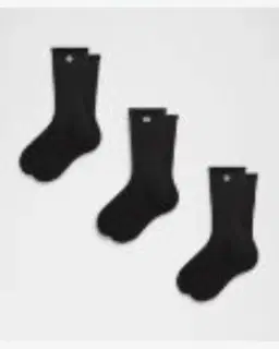 Lululemon Calcetines Daily Essential Unisex Pack De 3 Stripe Hombre – 4/5