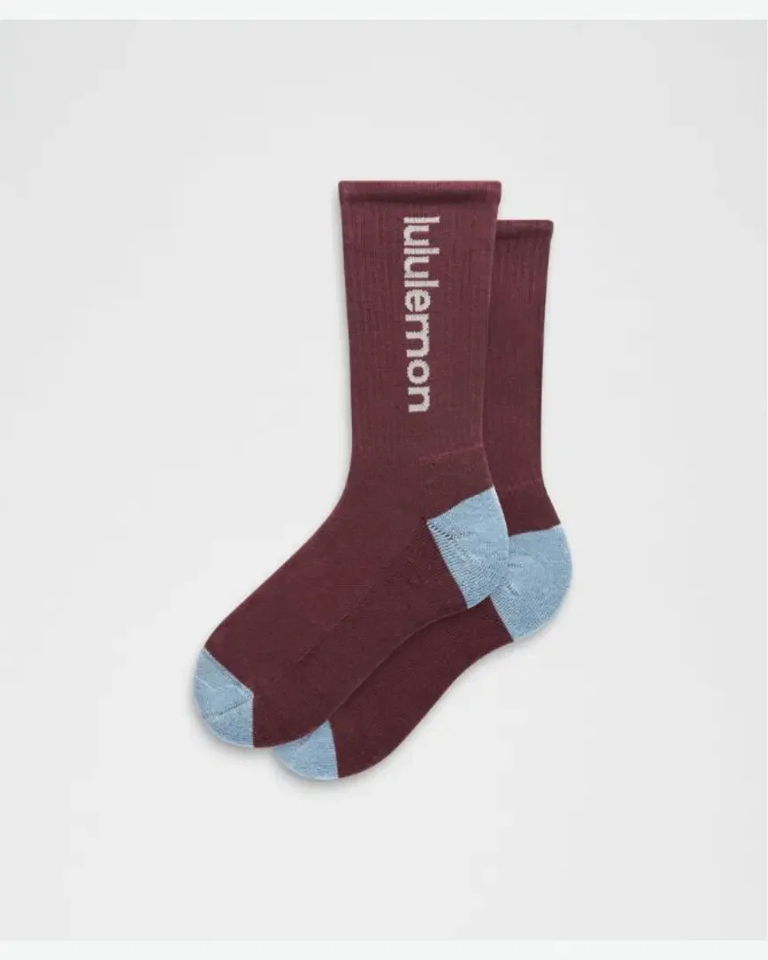Lululemon Calcetines Daily Essential Unisex Wordmark M