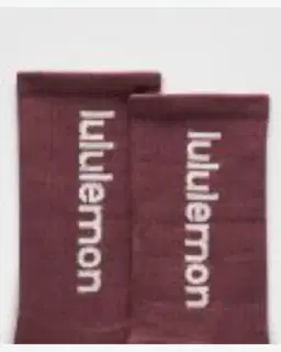 Lululemon Calcetines Daily Essential Unisex Wordmark Hombre – 5/5