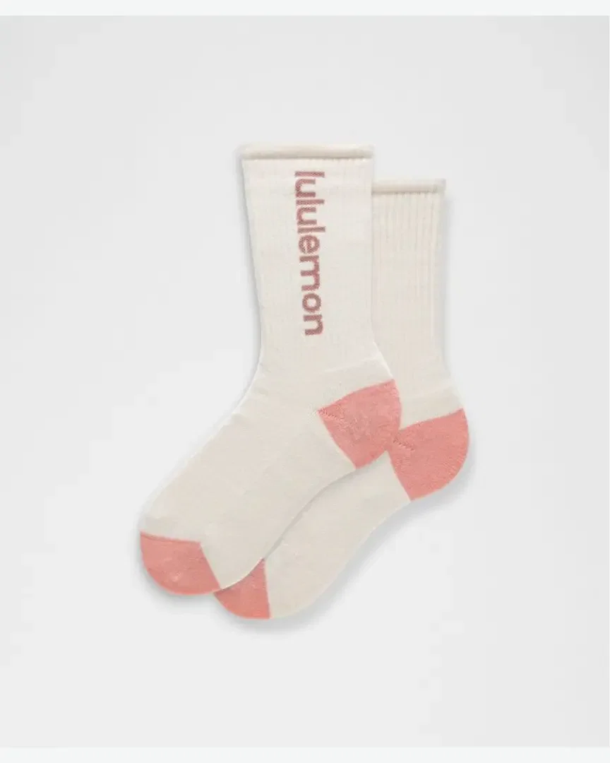 Lululemon Calcetines Daily Essential Unisex Wordmark Hombre