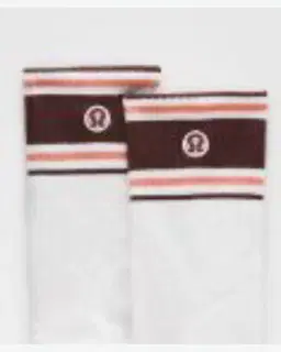 Lululemon Calcetines Daily Essential Unisex Rayas Retro Hombre – 5/5