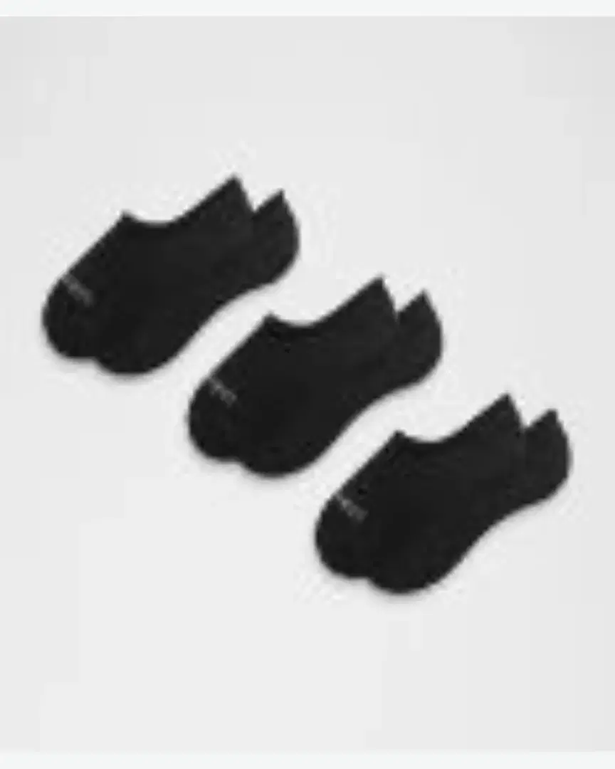 Lululemon Calcetines Invisibles Daily Essential Unisex Pack de 3 W - LU9CMDS_0001 (2) au meilleur prix !