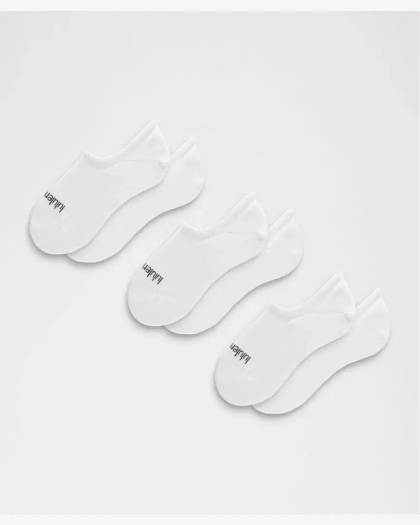 Lululemon Calcetines Invisibles Daily Essential Unisex Pack de 3 W - LU9CMDS_0002 (0) au meilleur prix !