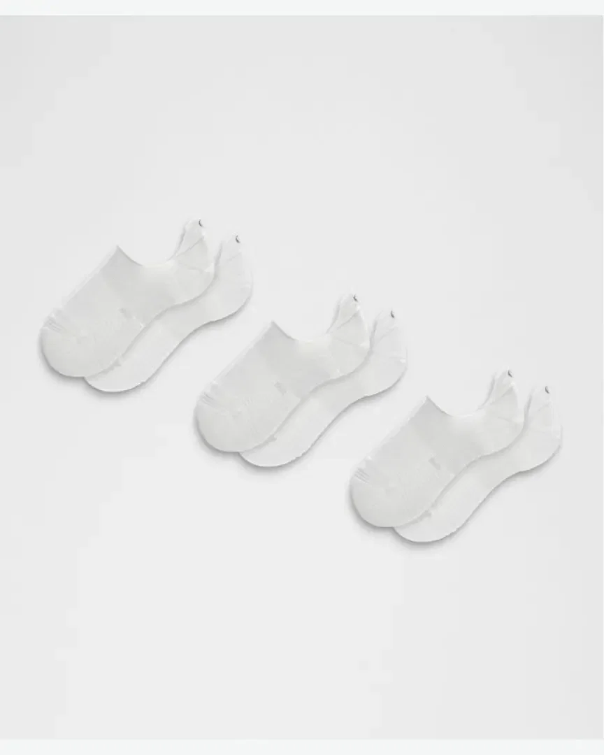 Lululemon Calcetines Power Stride Unisex Invisibles Lote De 3 W