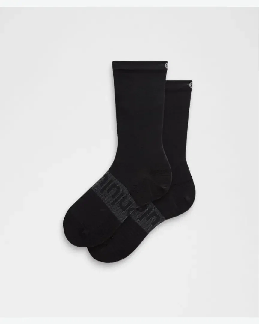 Lululemon Calcetines Power Stride Unisex Mi-altos Hombre