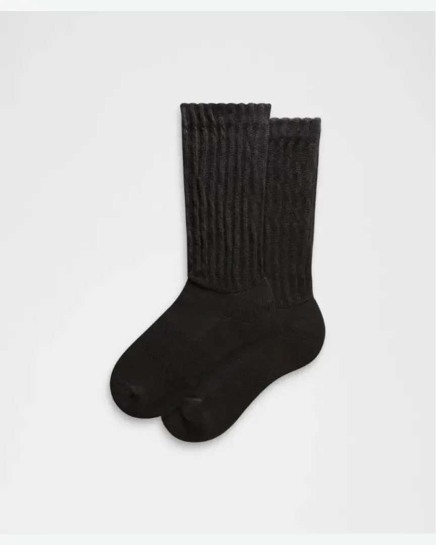 Lululemon Calcetines Unisexos Con Efecto Plisado Hombre