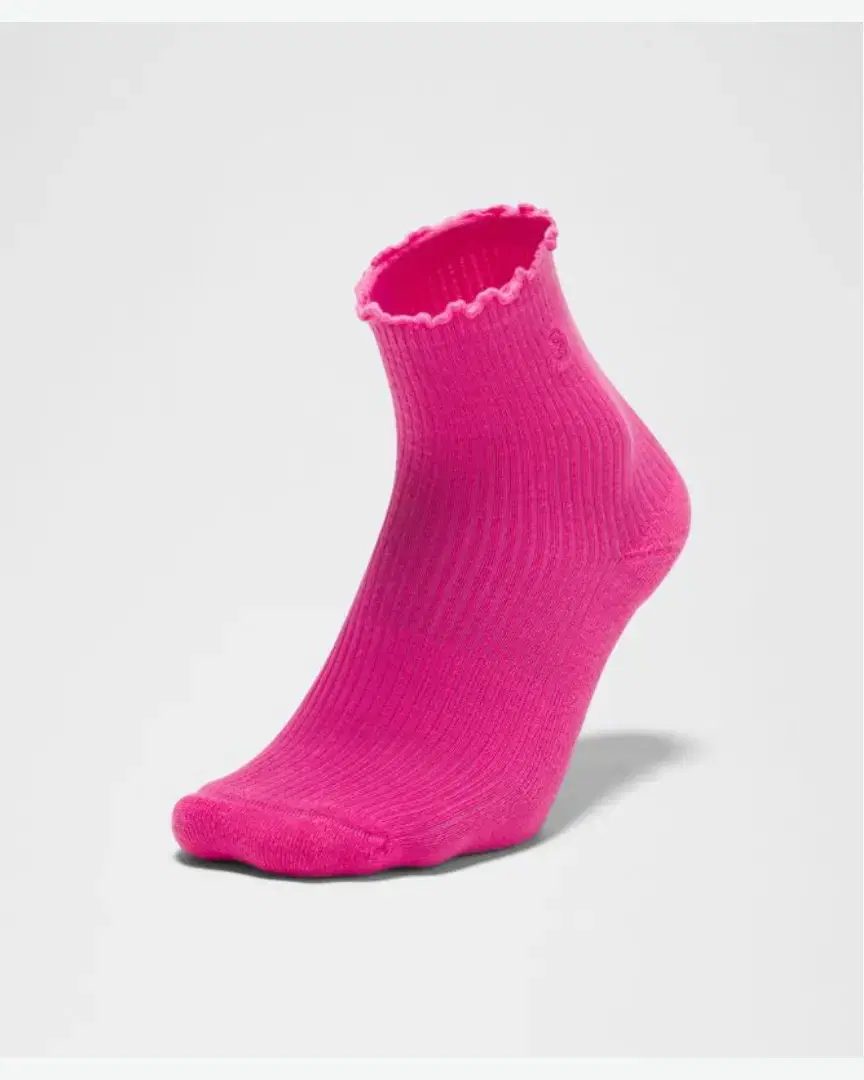 Lululemon Calcetines Unisexos Medios Con Borde Ondulado 3 Pares - LU9EHYS_080380 (2) au meilleur prix !