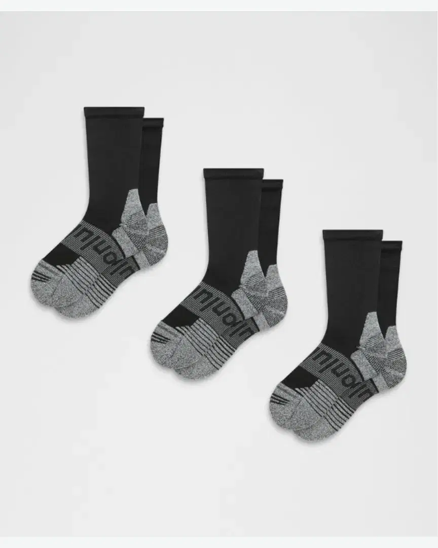 Lululemon Calcetines Unisexos Power Stride Con Amortiguación 3 Pares M - LU9DBRS_0001 (0) au meilleur prix !