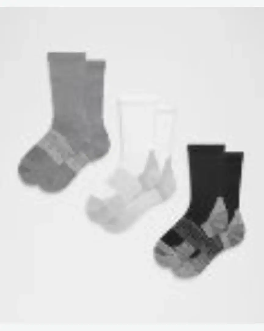Lululemon Calcetines Unisexos Power Stride Con Amortiguación 3 Pares M - LU9DBRS_035500 (3) au meilleur prix !