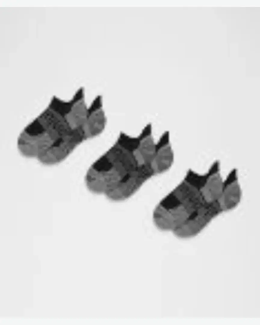 Lululemon Calcetines Unisexos Power Stride Con Amortiguación Lengüeta 3 Pares - LU9DBLS_0001 (2) au meilleur prix !