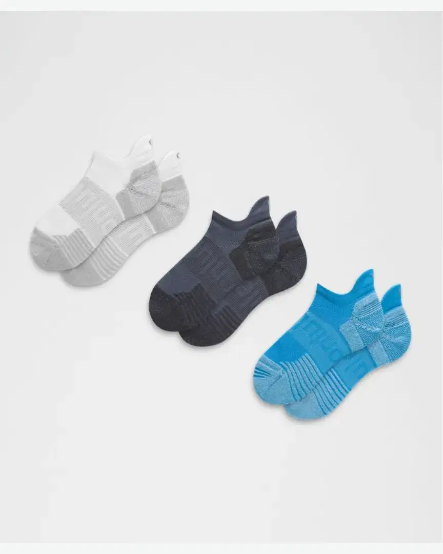 Lululemon Calcetines Unisexos Power Stride Con Amortiguación Lengüeta 3 Pares - Unisex (12) au meilleur prix !