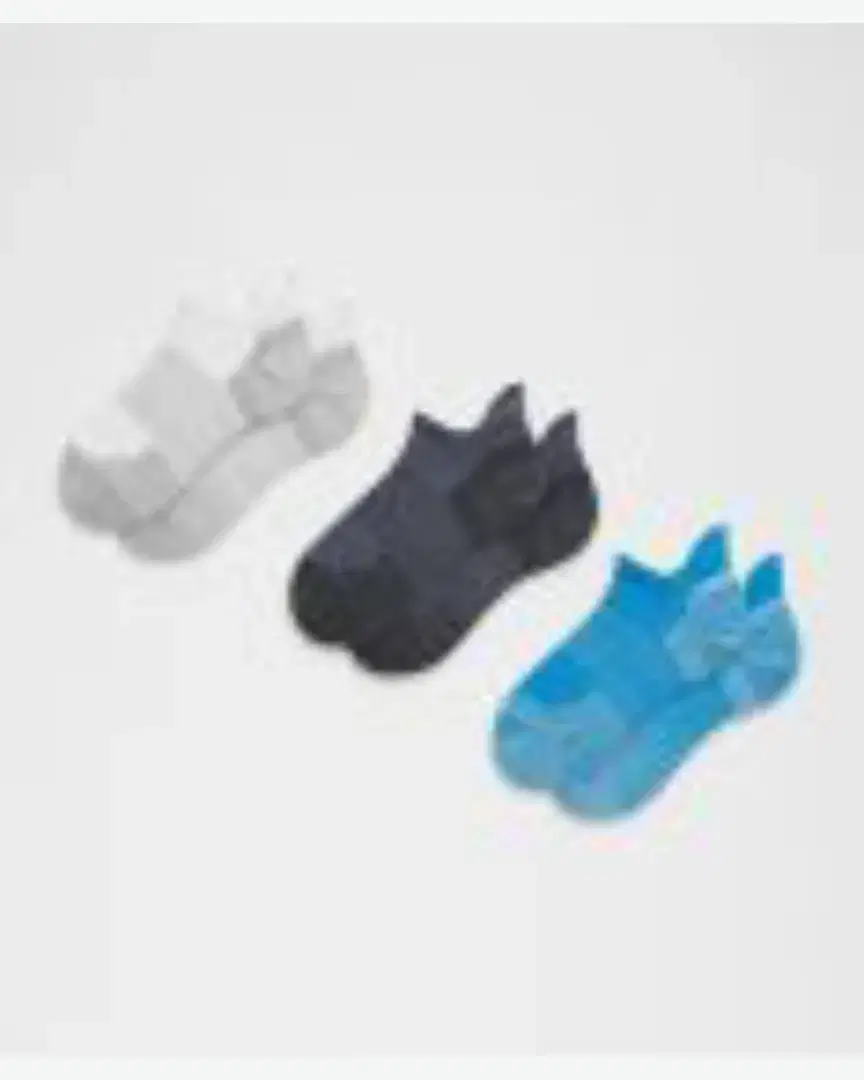 Lululemon Calcetines Unisexos Power Stride Con Amortiguación Lengüeta 3 Pares - LU9DBLS_080381 (2) au meilleur prix !