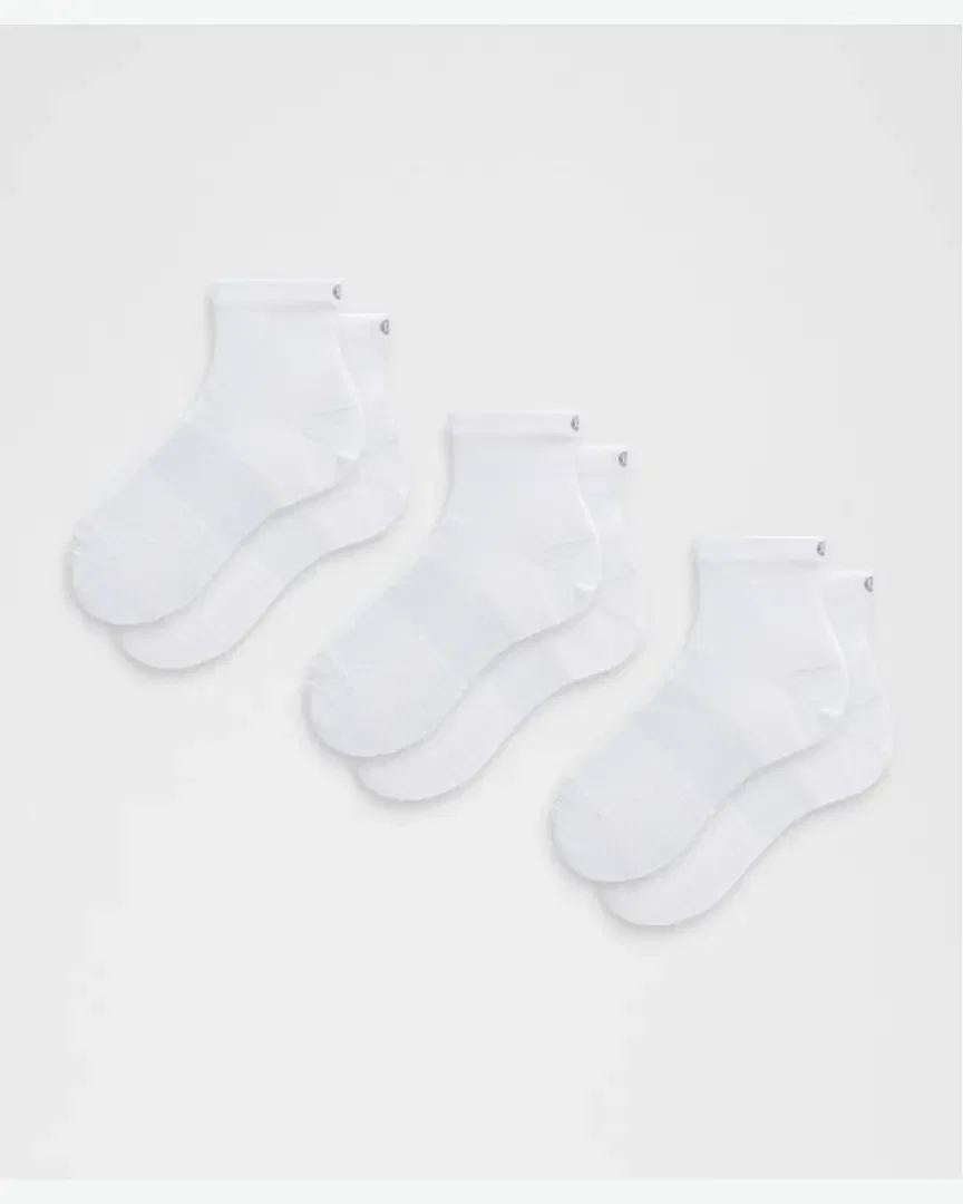 Lululemon Calcetines Unisexos Power Stride Trio M