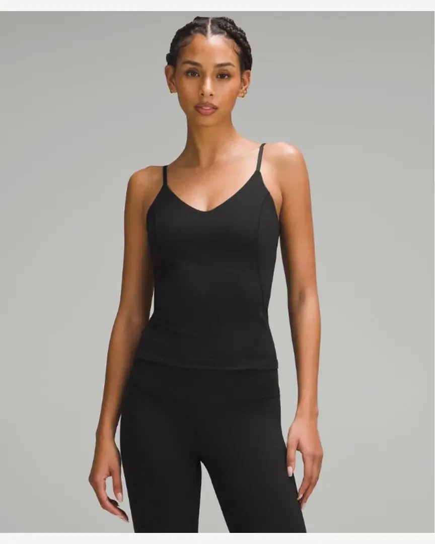 Lululemon Top Align Largo Talle Soporte Ligero, Copas C/D Mujer