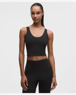 Lululemon Top Align Dobladillo Ondulado Soporte Ligero, Copas B/C Mujer – 1/5