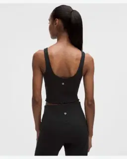 Lululemon Top Align Dobladillo Ondulado Soporte Ligero, Copas B/C Mujer – 2/5