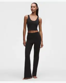 Lululemon Top Align Dobladillo Ondulado Soporte Ligero, Copas B/C Mujer – 3/5