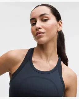 Lululemon Camiseta Sin Mangas Cuello Redondo Espalda Nadadora Swiftly Tech 2 Largo Talla Mujer – 4/5