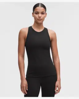 Lululemon Top Técnico Acanalado Con Cuello Alto Mujer – 1/5
