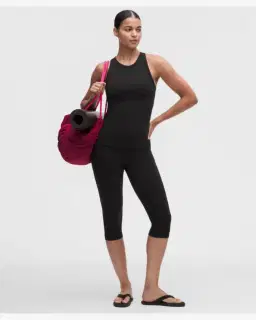 Lululemon Top Técnico Acanalado Con Cuello Alto Mujer – 3/5